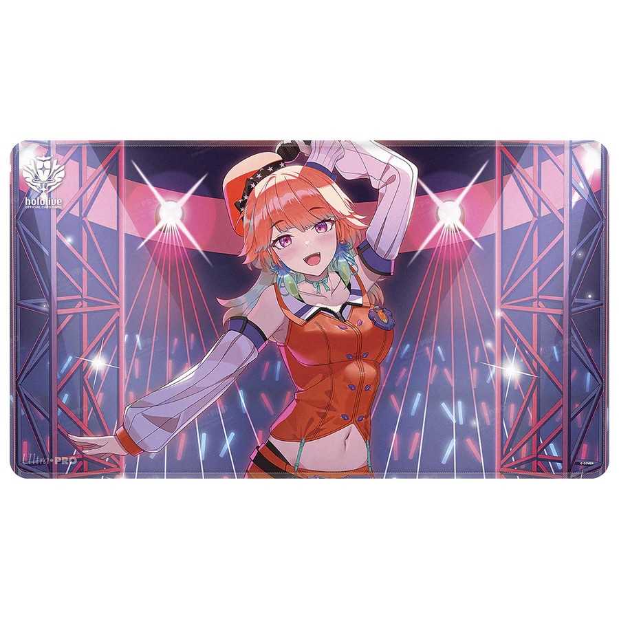 Ultra Pro: Playmat Hololive Takanashi Kiara Stitched anime, girl, stage, concert, outfit