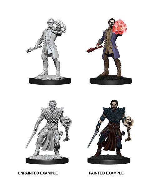 D&D Miniatures: Male Human Warlock