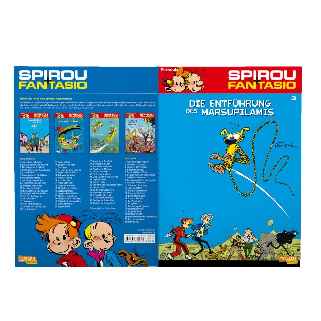 Spirou & Fantasio Bd.3: Die Entführung des Marsupilamis (Neuausgabe)