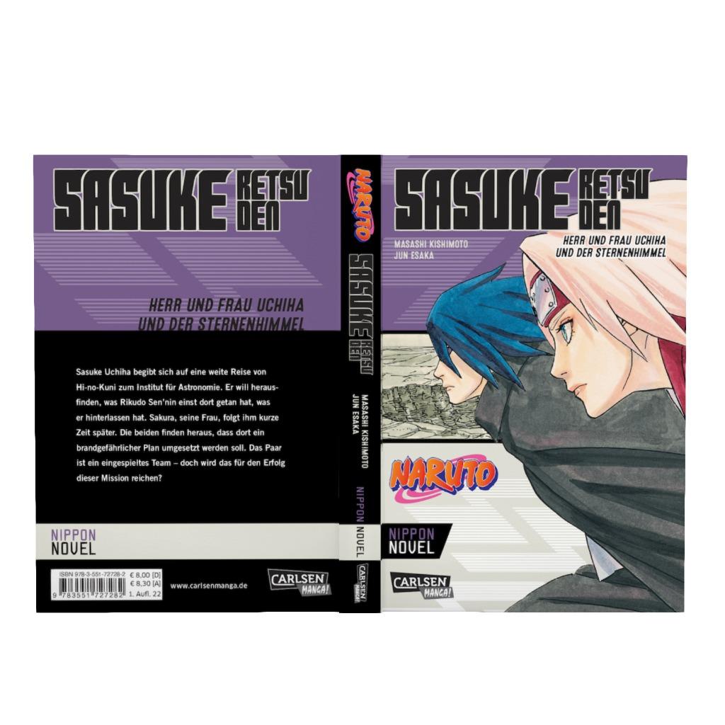 Naruto Sasuke Retsuden: Herr und Frau Uchiha und der Sternenhimmel Novel