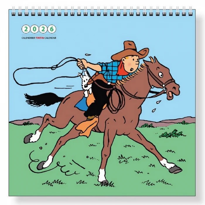 Tim & Struppi: Wandkalender 2026 int.