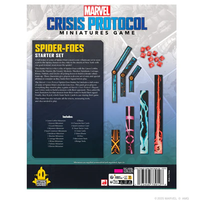 Marvel Crisis Protocol: Spider-Foes Starter Set Marvel Crisis Protocol: Spider-Foes Starter Set