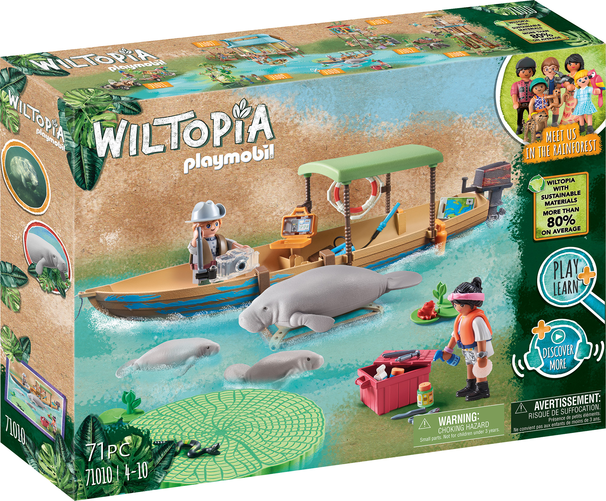 Playmobil: Wiltopia - Bootsausflug zu den Seekühen Playmobil: Wiltopia - Bootsausflug zu den Seekühen