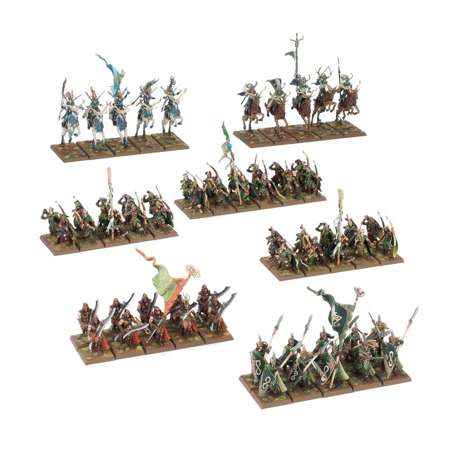 Warhammer: The Old World Battalion - Wood Elf Realms