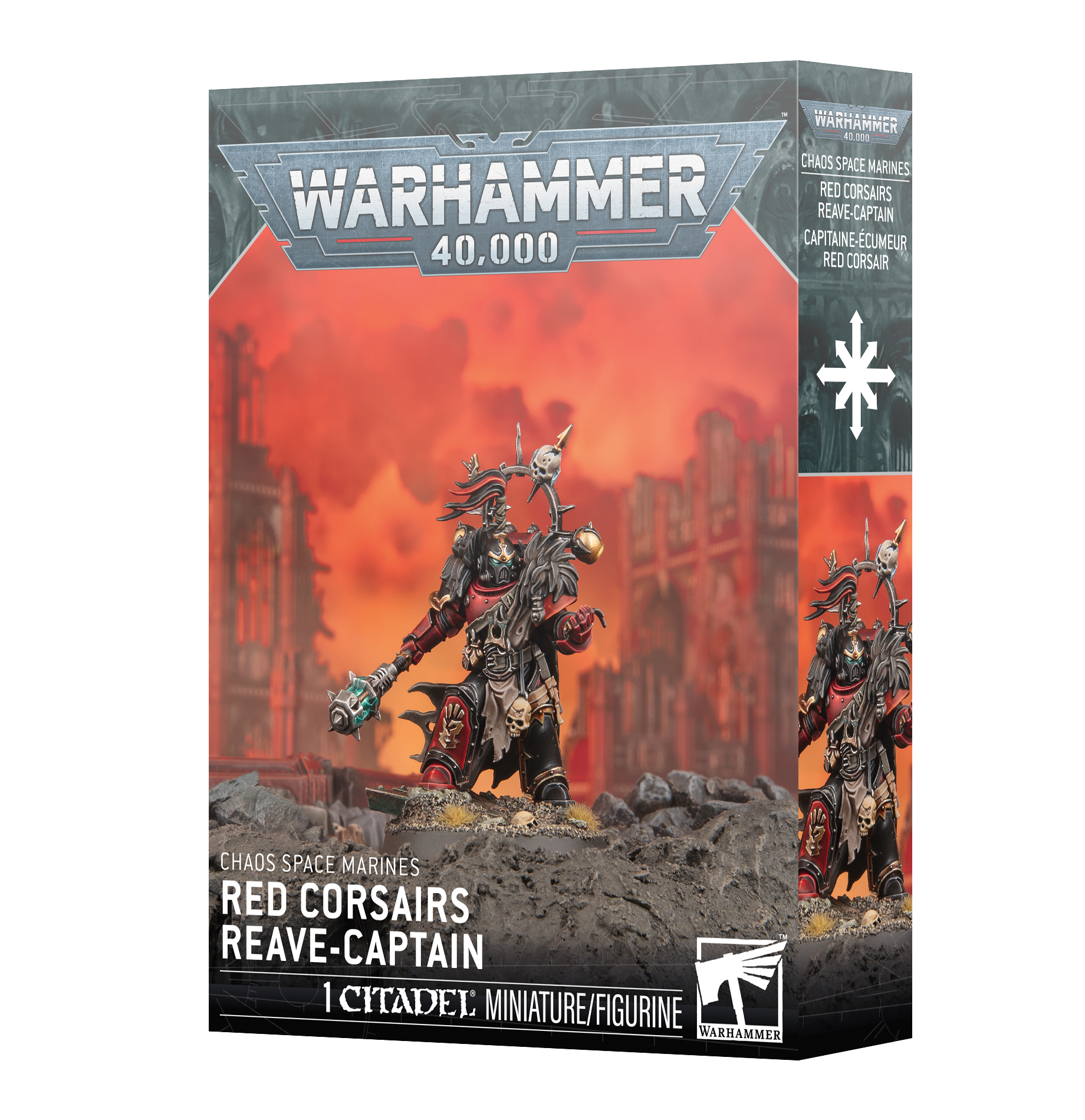 Warhammer 40K: Chaos Space Marines - Red Corsairs Reave-Captain