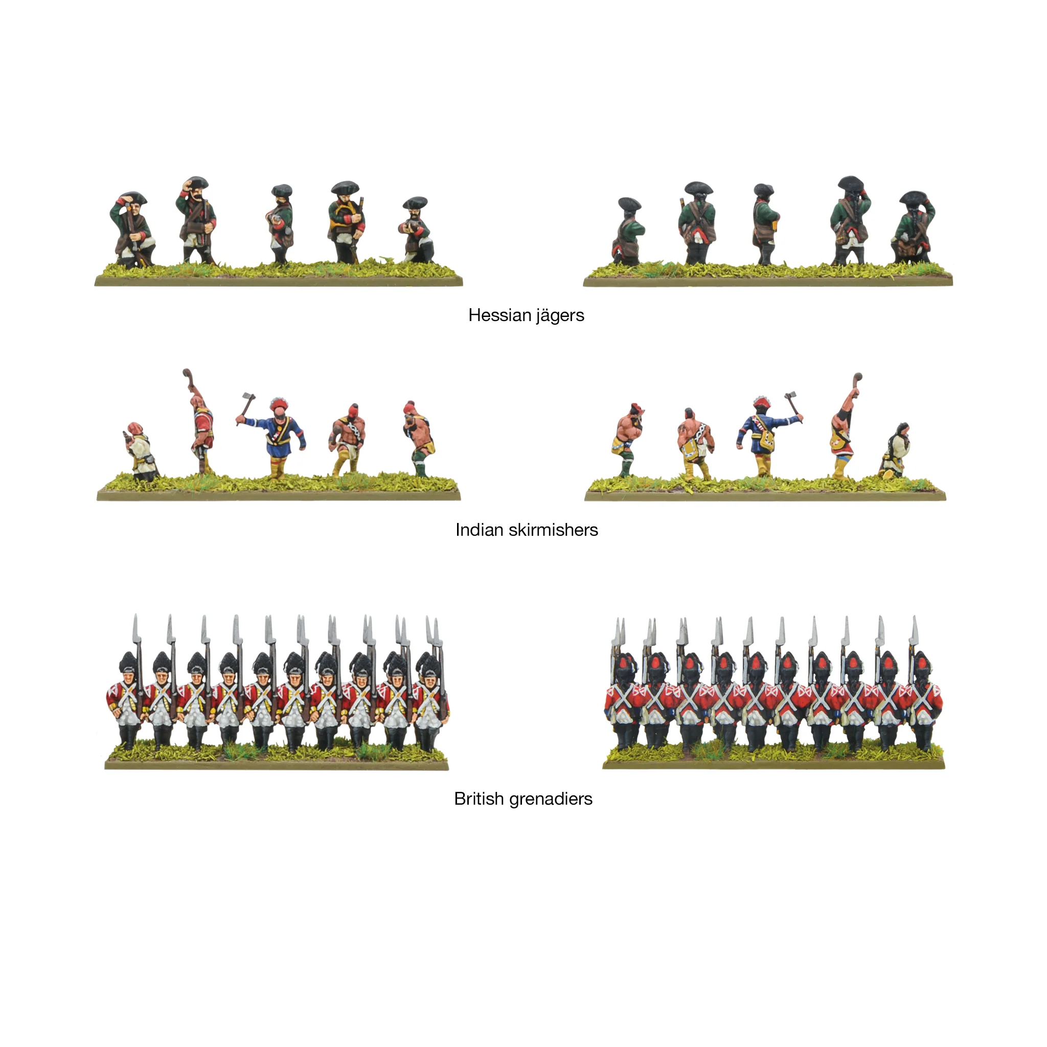 Black Powder Epic Battles: Revolution - Hessians & Allies Brigade Black Powder Epic Battles: Revolution - Hessians & Allies Brigade