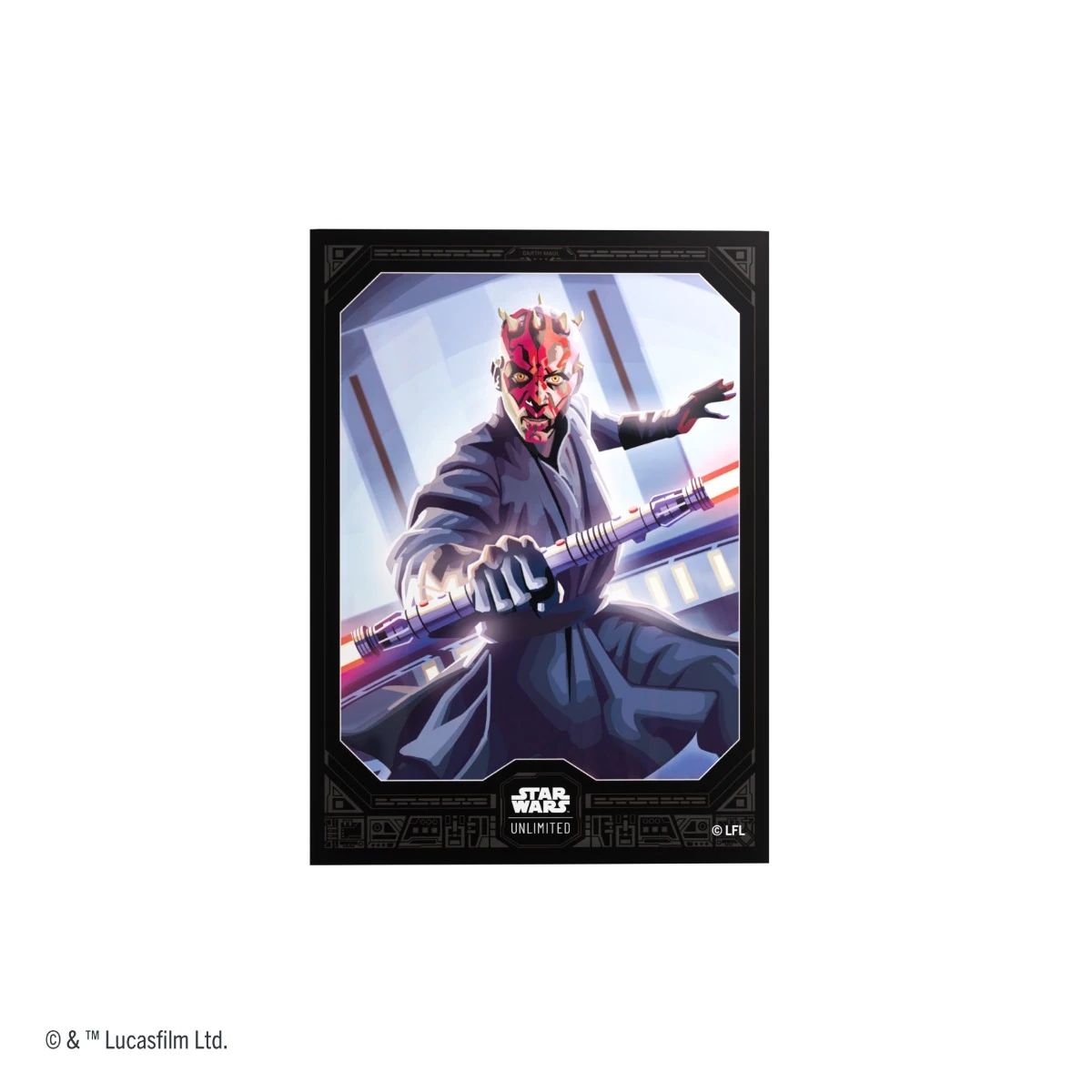 Star Wars Unlimited CCG: Supply - Art Sleeves Darth Maul Star Wars Unlimited CCG: Supply - Art Sleeves Darth Maul