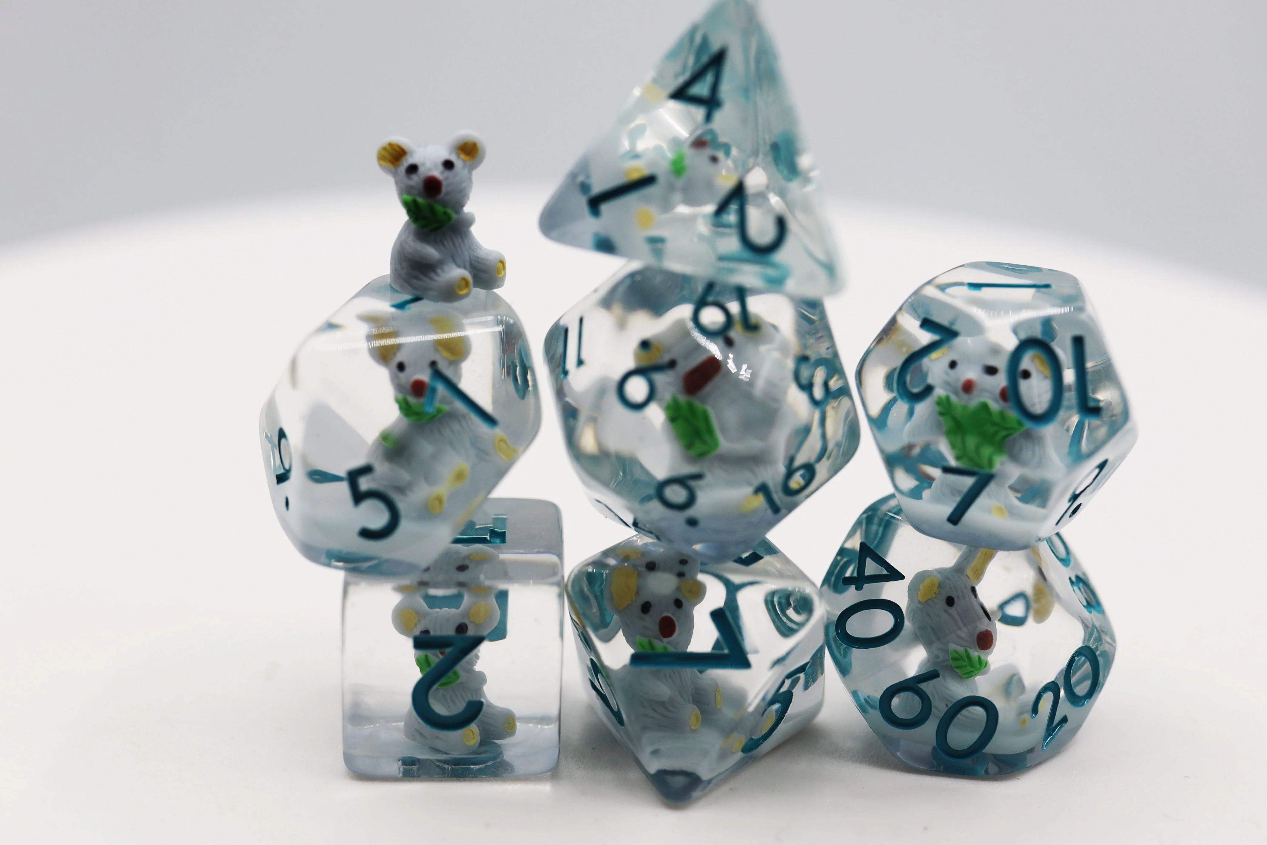 Polyhedral Dice Set: Koala (7)