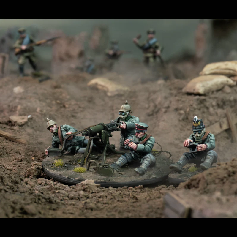 Wargames Atlantic: Great War - German MG-08 Crews (1914-18) Wargames Atlantic: Great War - German MG-08 Crews (1914-18)