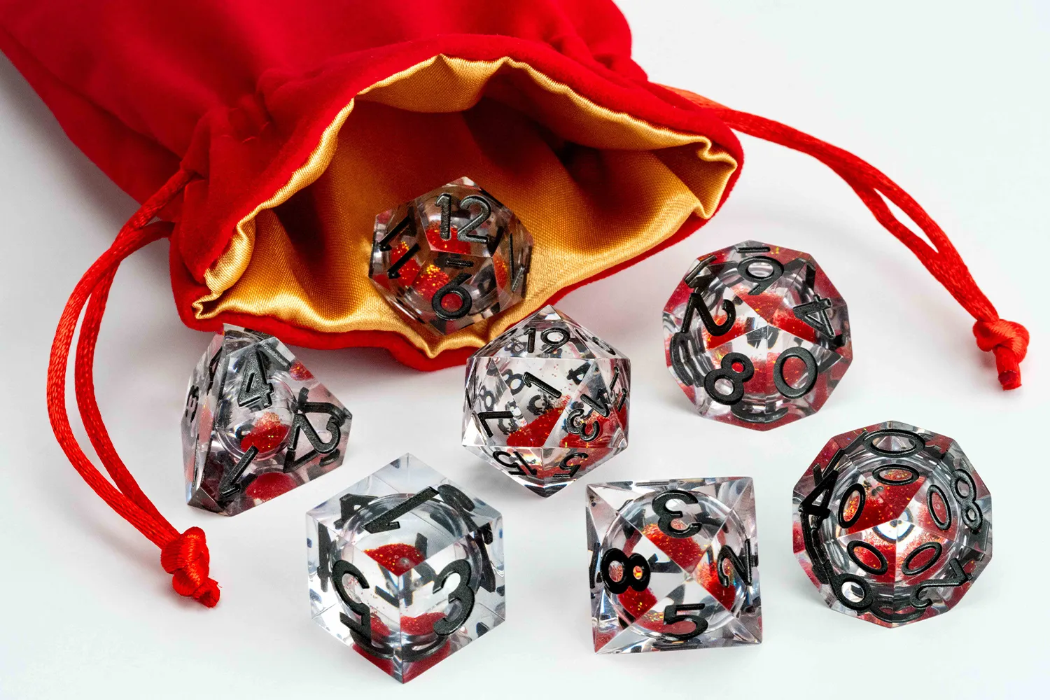 D&D: Liquid Core Dragon Breath Dice Set D&D: Liquid Core Dragon Breath Dice Set