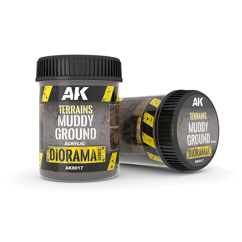 AK: TERRAINS MUDDY GROUND - 250ml (Acrylic) 