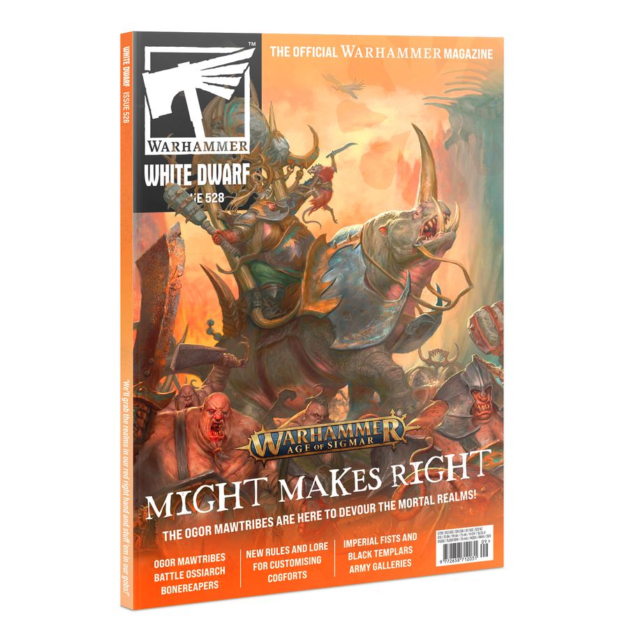 White Dwarf: 2026 September #528 engl. Wargame Magazine, White Dwarf, Age of Sigmar, Demon/Creature, Cover Art