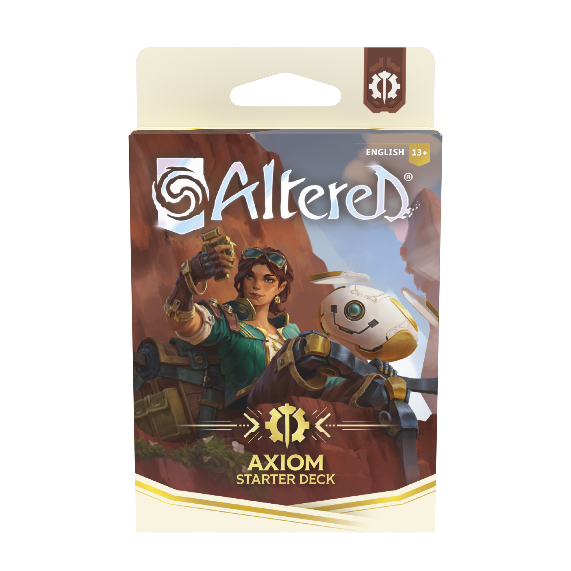 Altered TCG: Beyond the Gates Starter Deck "Axiom" (Brown) Altered TCG: Beyond the Gates Starter Deck "Axiom" (Brown)