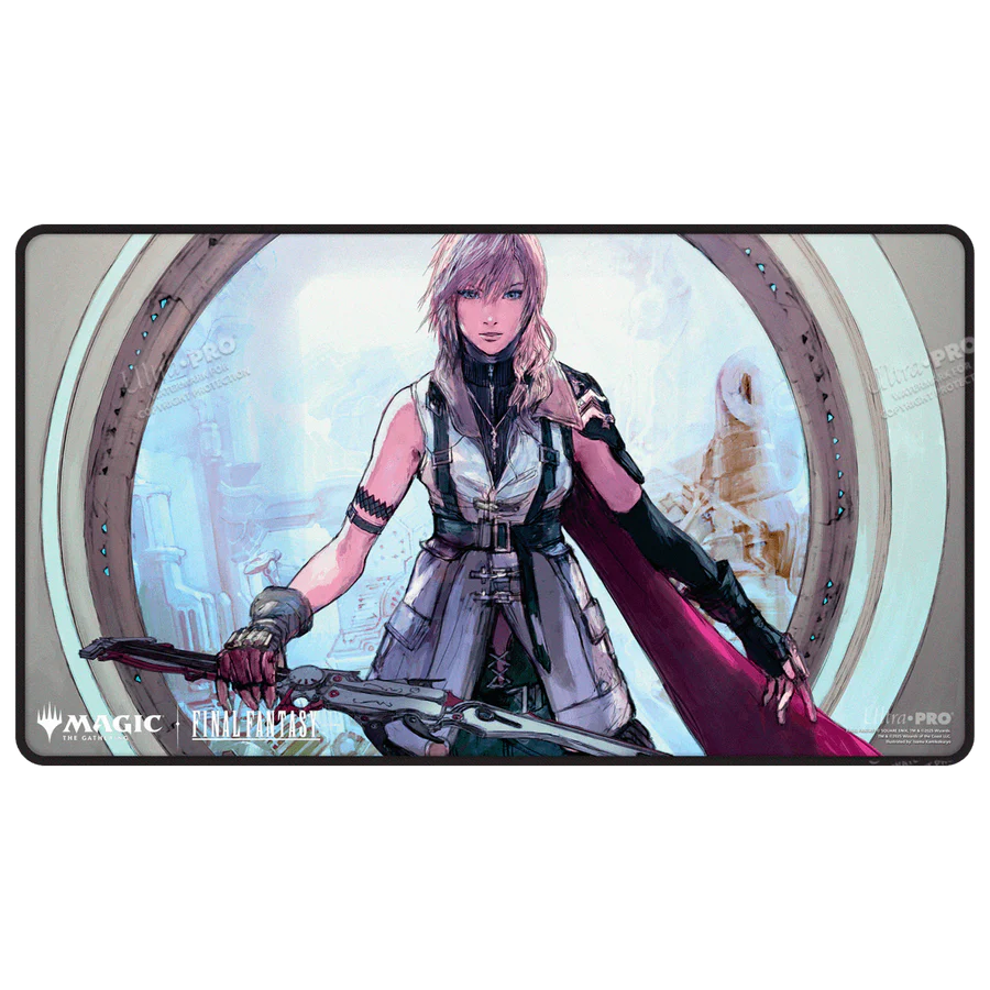 Ultra Pro: Playmat Magic Final Fantasy Black Stitched Premium Ver.W Ultra Pro: Playmat Magic Final Fantasy Black Stitched Premium Ver.W