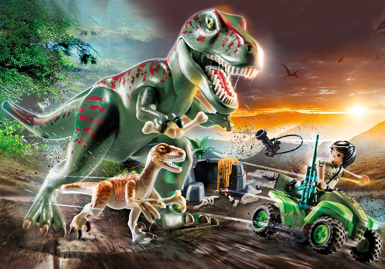 Playmobil: Dinos - T-Rex Angriff