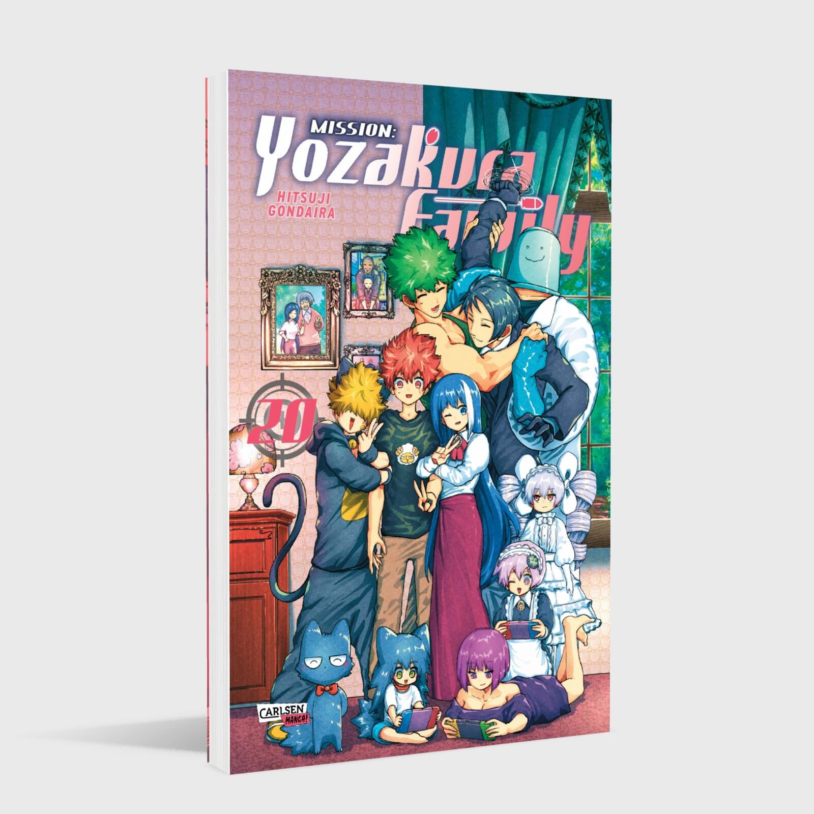 Mission Yozakura Family Bd.20 Comic, Manga, Chars, Gruppe, Farbenfroh