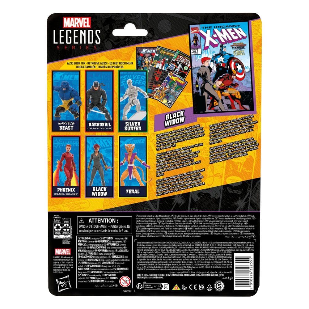 Marvel Legends AF: Black Widow (MVL LGNDS 1990) 15cm Person