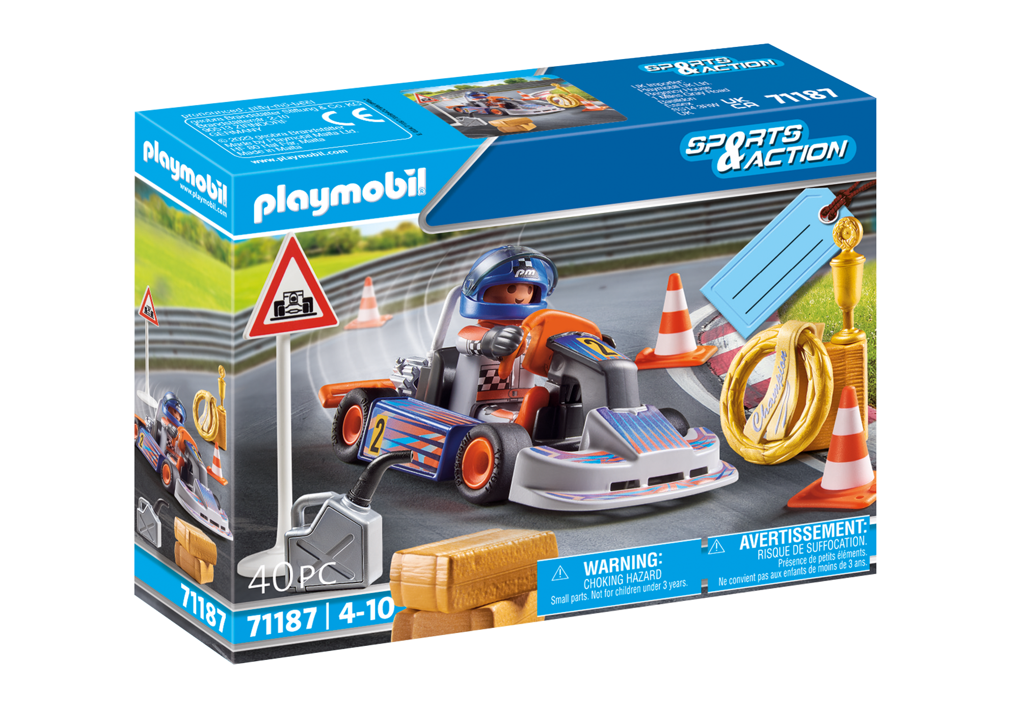 Playmobil: Geschenkset - Racing-Kart Playmobil: Geschenkset - Racing-Kart