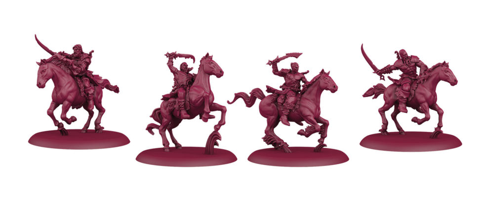 Song of Ice & Fire: Miniaturenspiel - Dothraki Veterans Song of Ice & Fire: Miniaturenspiel - Dothraki Veterans