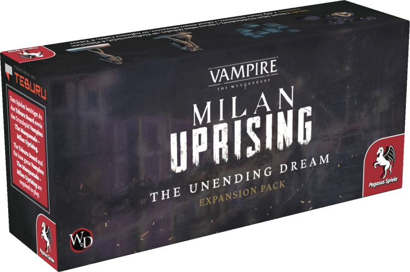 Millican Upraising, The Unending Dream, Expansionspaket, Vampire The Masquerade, Boxed Set