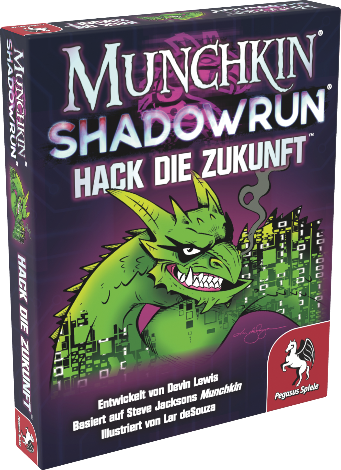 Munchkin Shadowrun: Hack die Zukunft Kartenspiel, Munchkin, Shadowrun, Drache, Hacker