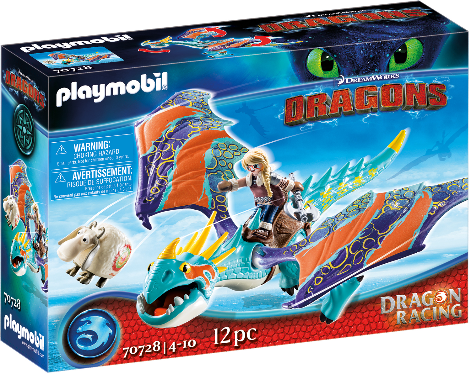 Playmobil: Dragons - Dragon Racing Astrid und Sturmpfeil