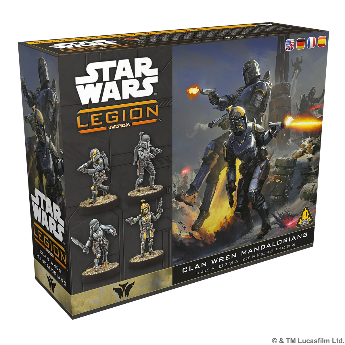 Star Wars, Legion, Clan Wren, Miniaturen, Tabletop-Spiel