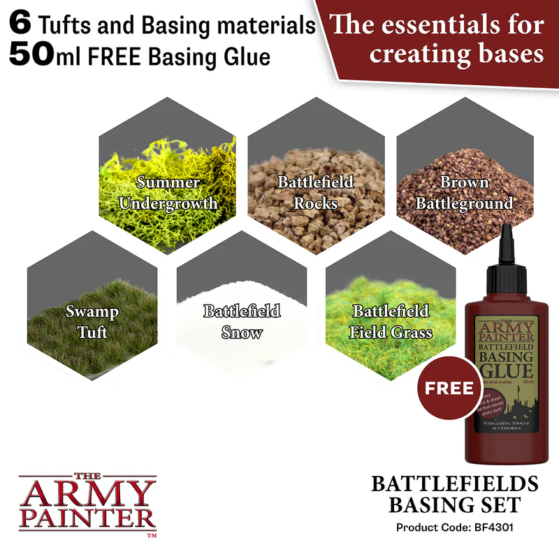 Army Painter: Battlefields - Basing Set (Neu)