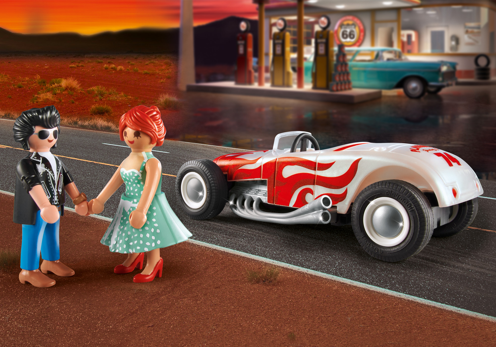 Playmobil: Starter Pack Hot Rod