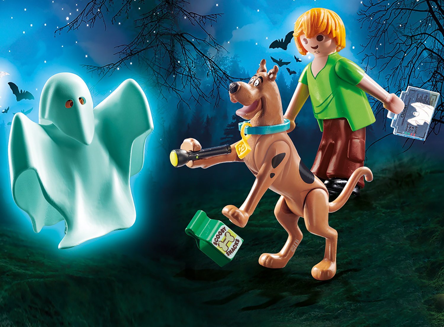Playmobil: Scooby-Doo! - Scooby & Shaggy mit Geist