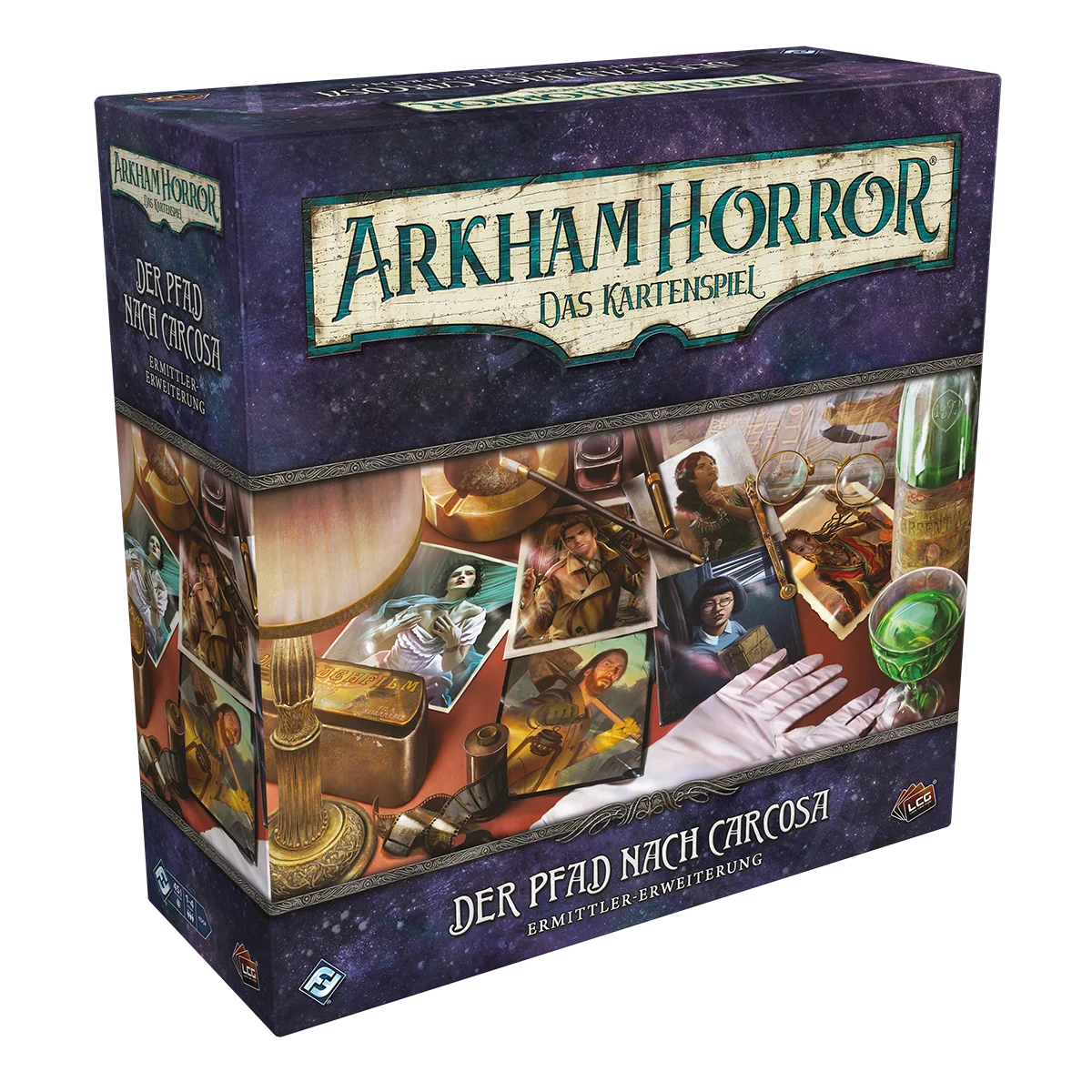 Arkham Horror LCG dt.: Der Pfad nach Carcosa Ermittler-Erweiterung