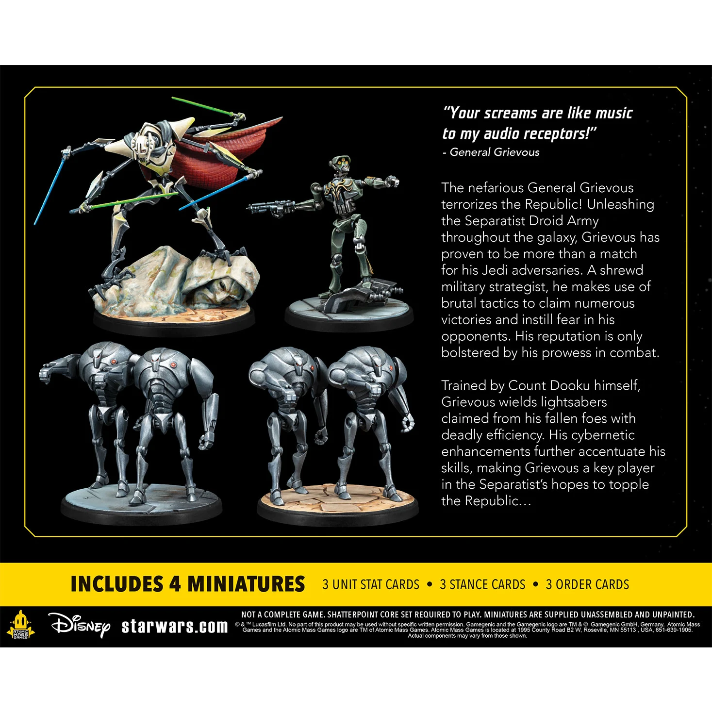 Star Wars: Shatterpoint - Appetite for Destruction Squad Pack ("Hunger auf Zerstörung")