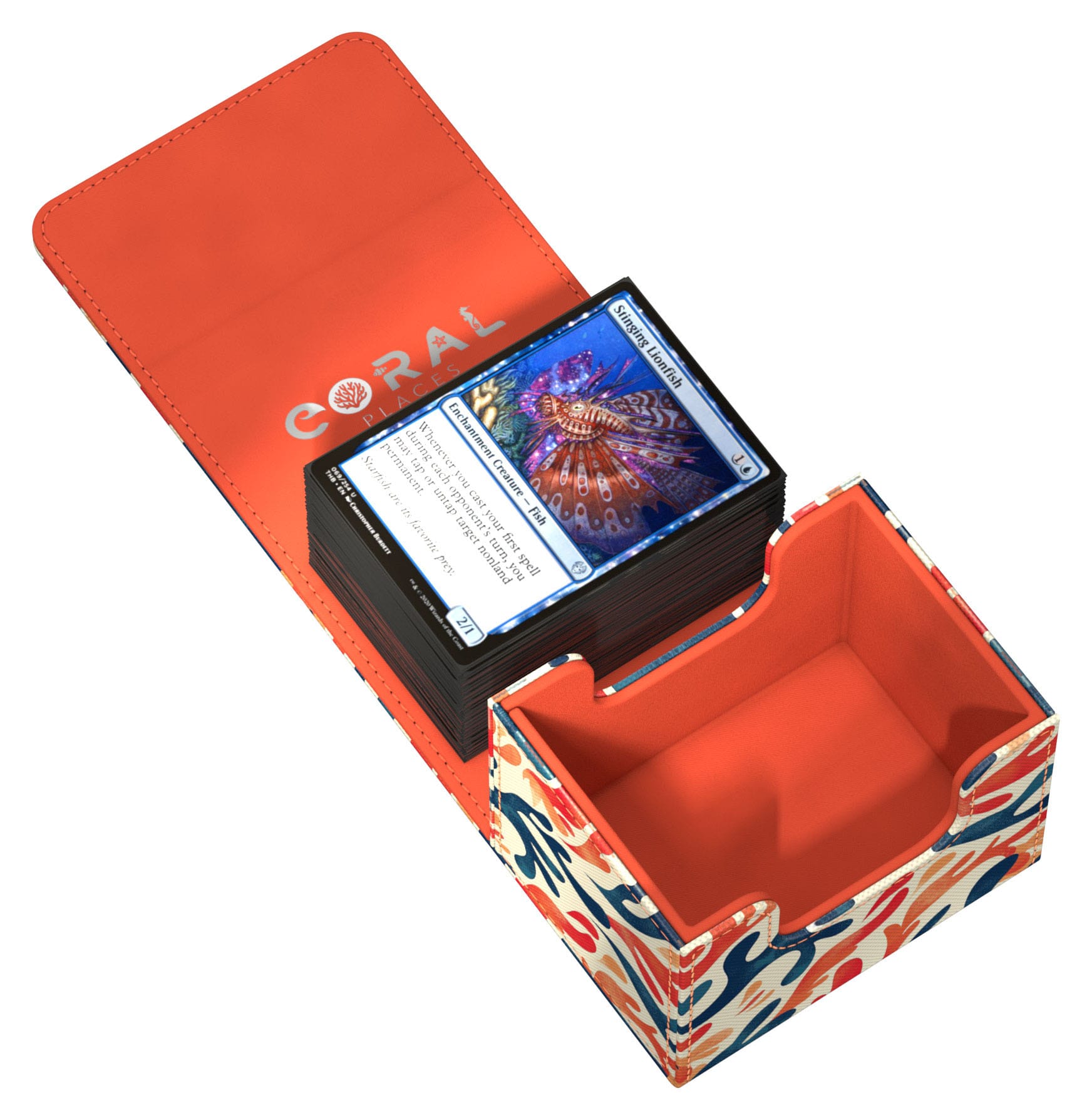 Ultimate Guard: Deckbox SideWinder 100+ Xenoskin Coral Places - Mellow Sea Ultimate Guard: Deckbox SideWinder 100+ Xenoskin Coral Places - Mellow Sea