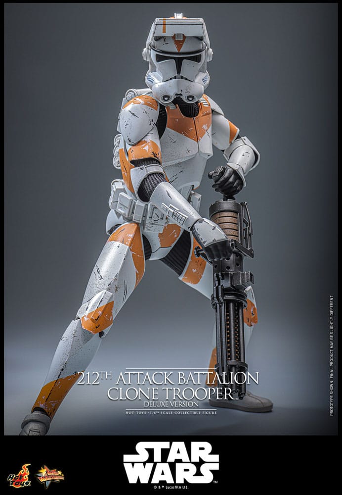 Star Wars AF: Clone Wars 212th Attack Battalion Clone Trooper DLX 1/6 30cm