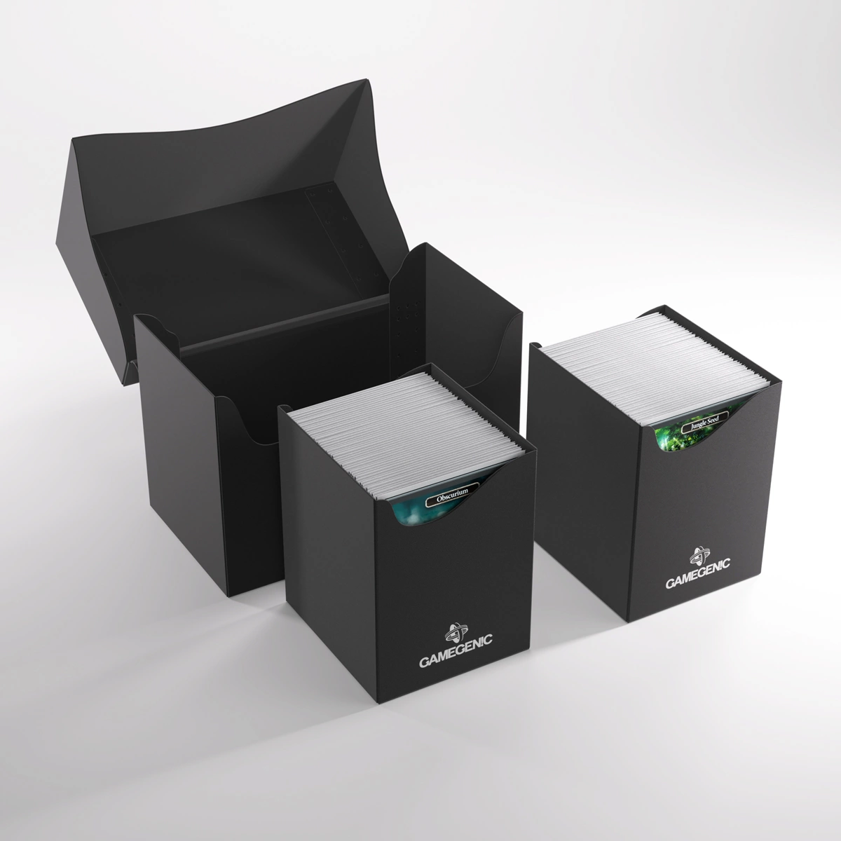 Gamegenic: Double Deck Holder XL 200+ Black Gamegenic: Double Deck Holder XL 200+ Black
