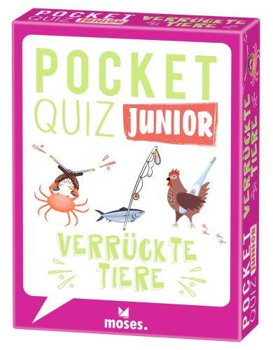 Pocket Quiz Junior: Verrückte Tiere Erste Hilfe