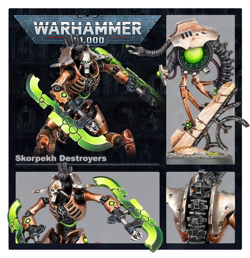 Warhammer 40K: Necrons - Skorpekh-Destruktoren