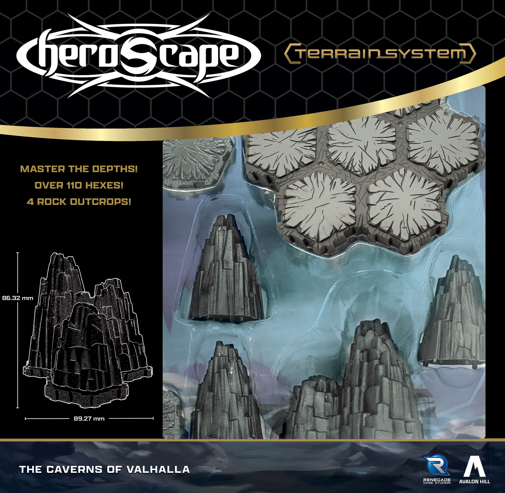 HeroScape: Terrain System - Caverns of Valhalla HeroScape: Terrain System - Caverns of Valhalla
