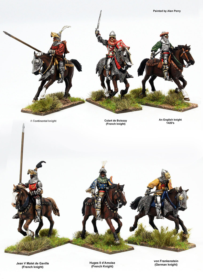 Perry Miniatures: Agincourt Mounted Knights 1415-1429