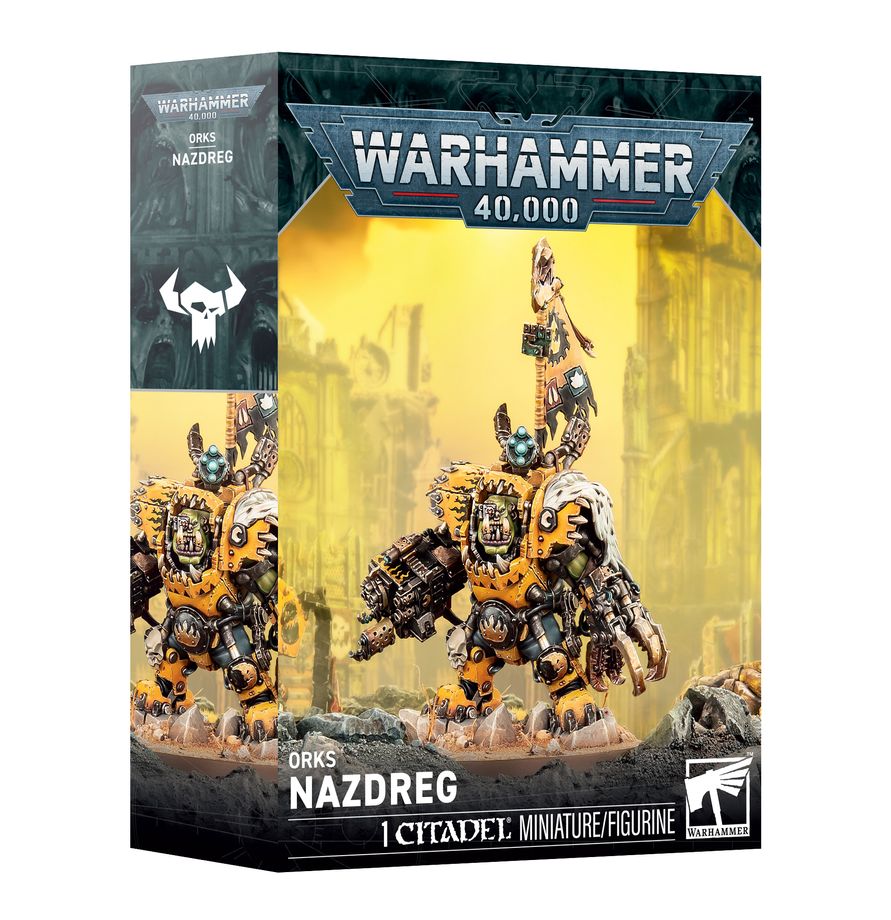 Warhammer 40K: Orks - Nazdreg Ork, Nazdreg, Wächter, Wächter-miniatur, Warhammer 40000