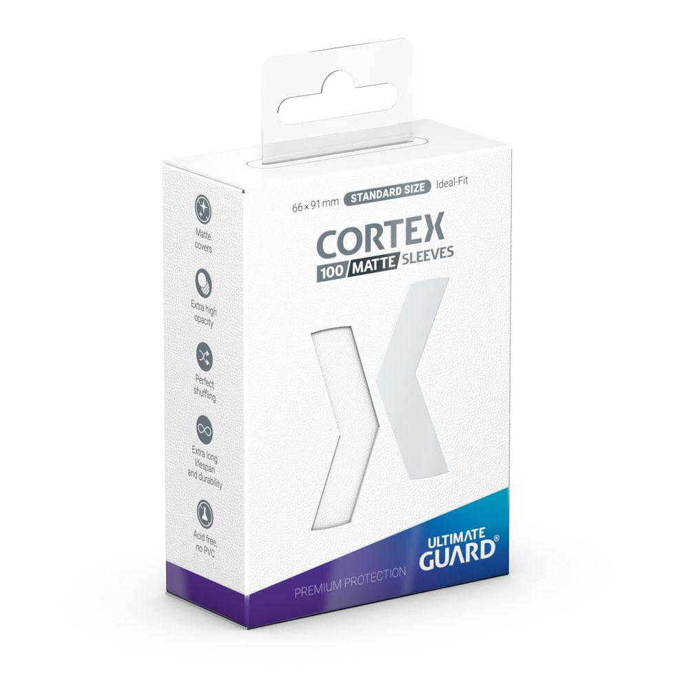 Ultimate Guard: Kartenhüllen Cortex Matte Weiß Standard (100)