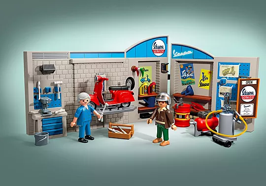 Playmobil: Vespa Garage