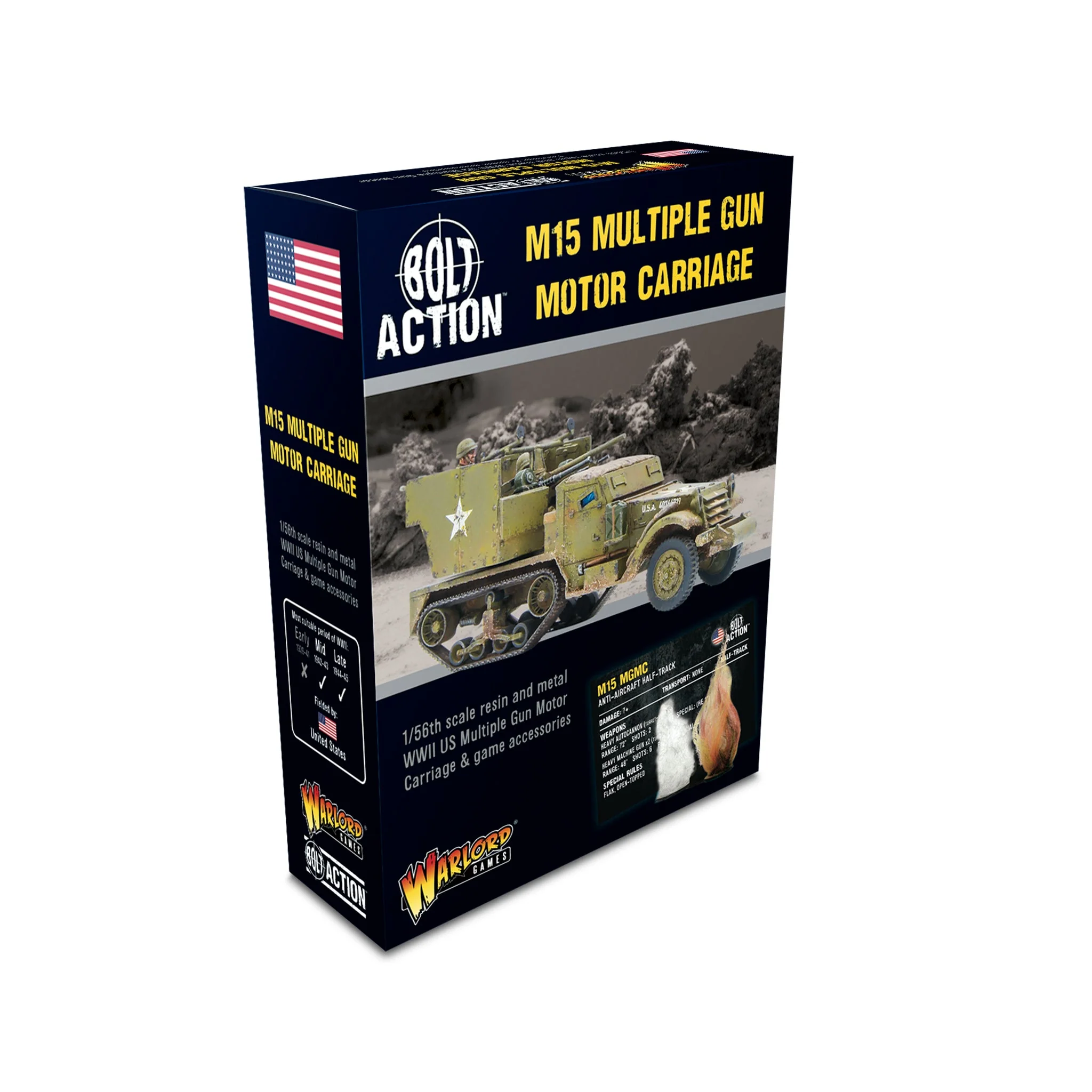 Bolt Action: US - M15 Multiple Gun Motor Carriage Bolt Action: US - M15 Multiple Gun Motor Carriage