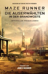 post-apokalyptisch, Wüste, Ruinen, Stadt skyline, staubige Landschaft