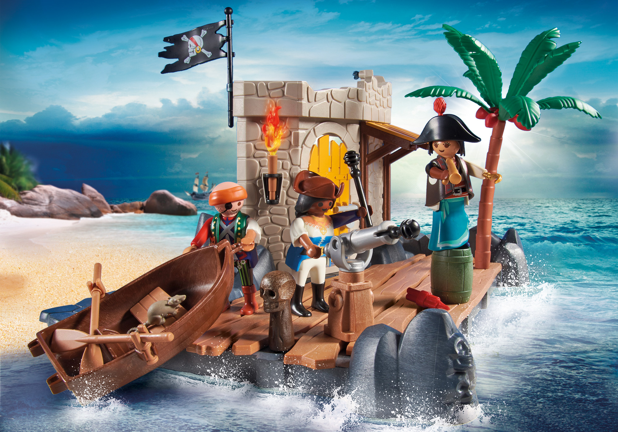 Playmobil: My Figures - Island of the Pirates