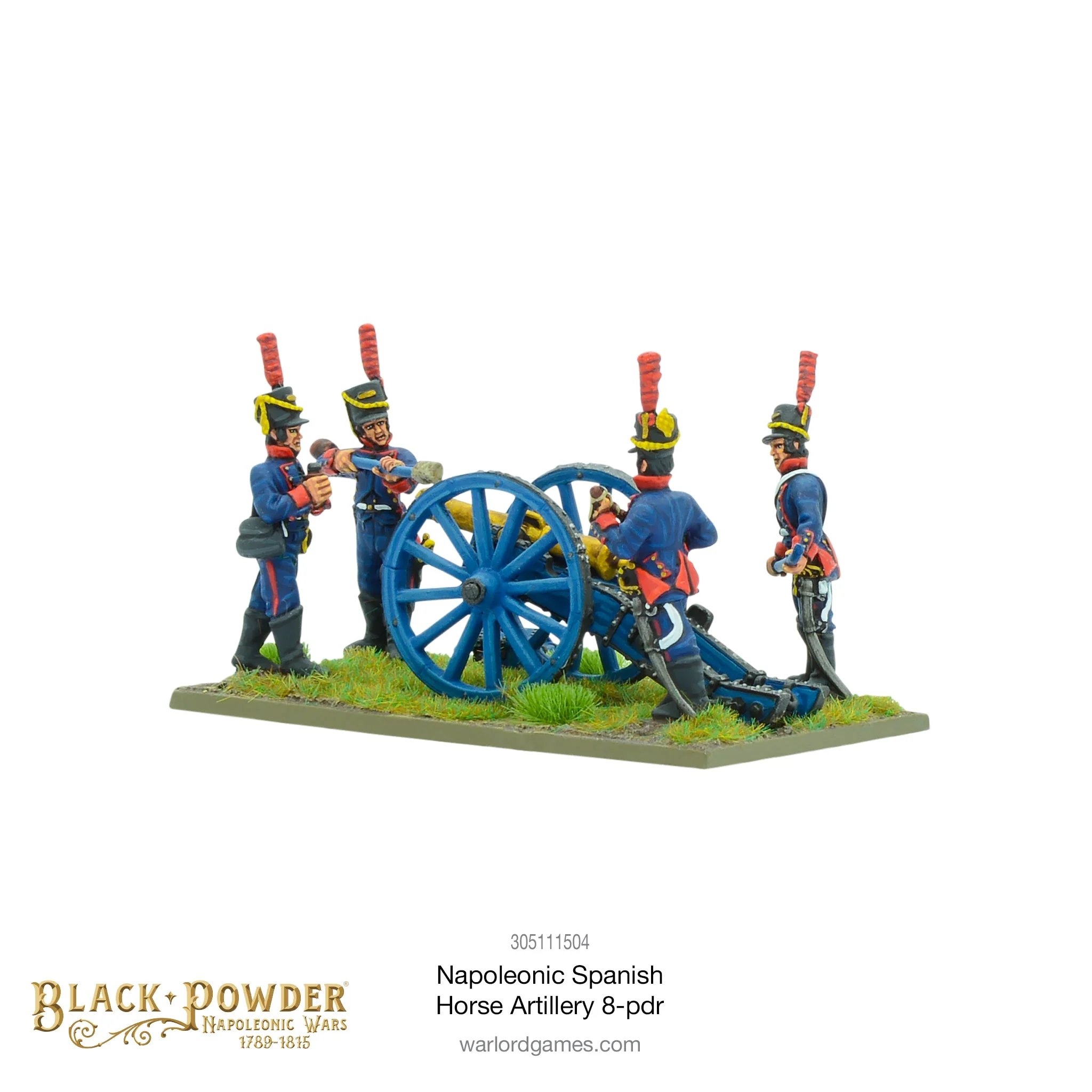 Black Powder: Napoleonic Spanish Horse Artillery with 8-pdr