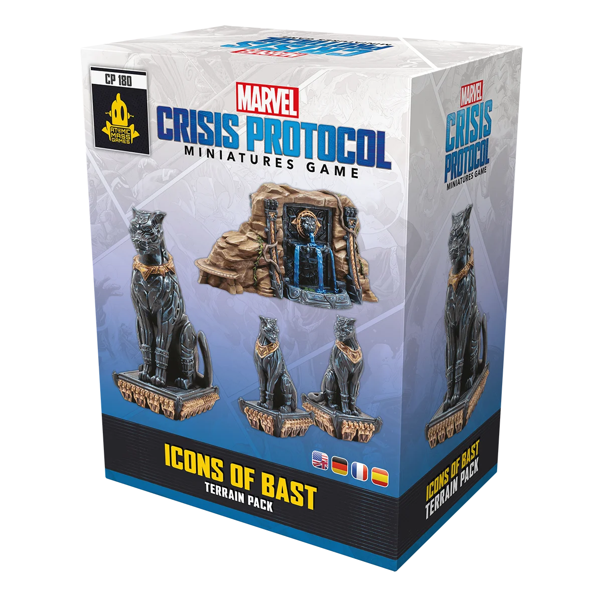 Marvel Crisis Protocol: Icons of Bast Terrain Pack