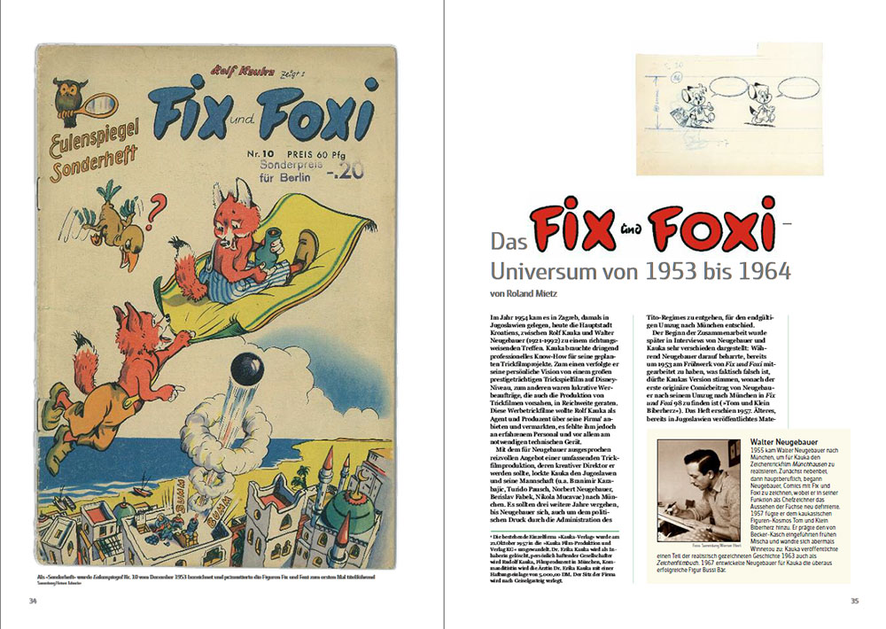 Fix & Foxi: Rolf Kaukas Füchse drehen auf (Ausstellungskatalog) Fix & Foxi: Rolf Kaukas Füchse drehen auf (Ausstellungskatalog)