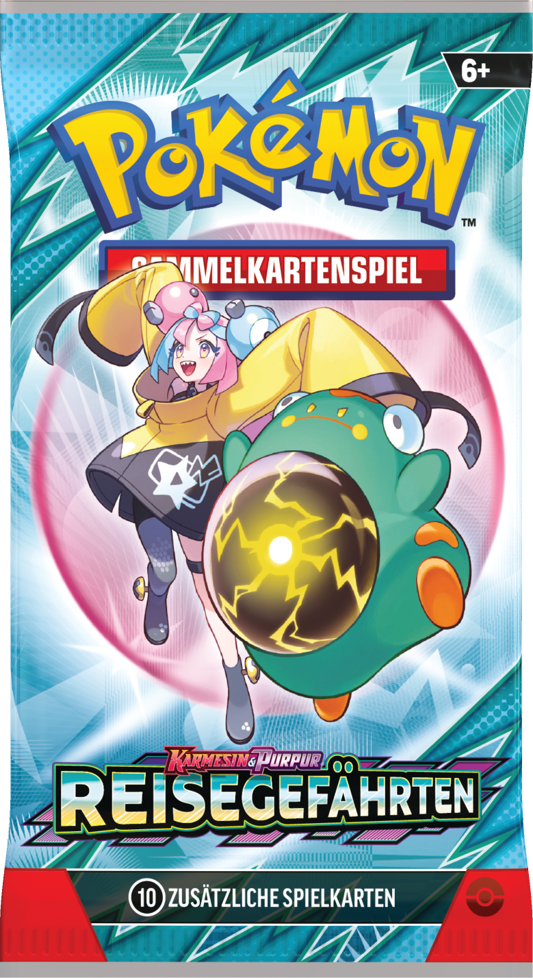 Pokémon CCG dt.: Karmesin & Purpur Reisegefährten Boosterpack (KP09) Pokémon CCG dt.: Karmesin & Purpur Reisegefährten Boosterpack (KP09)