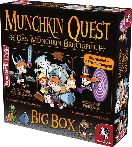 Munchkin Quest Big Box + ( PROMO SET )